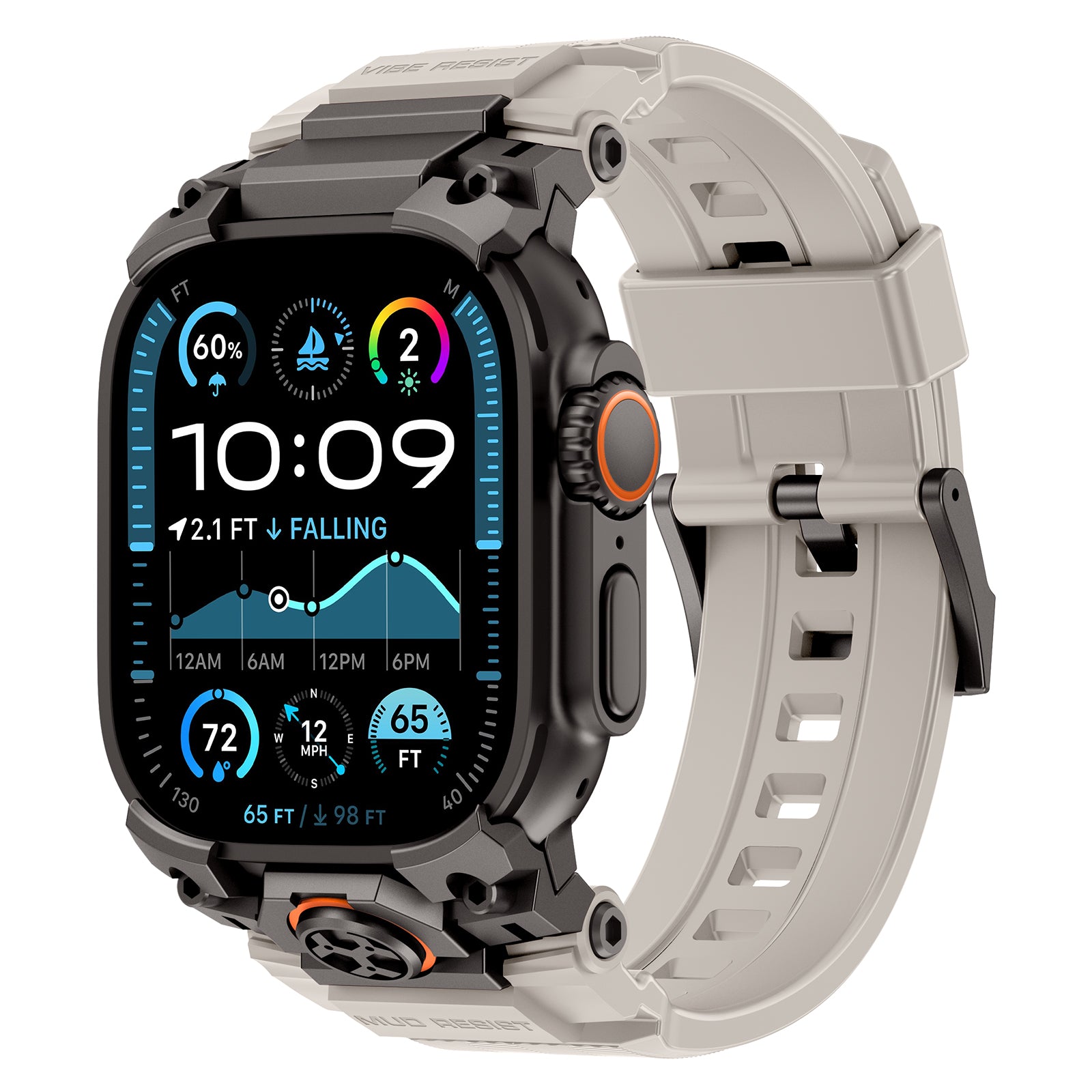 Transformers Mecha Style Band for Apple Watch Silver Belt compatible iwatch Ultra serial