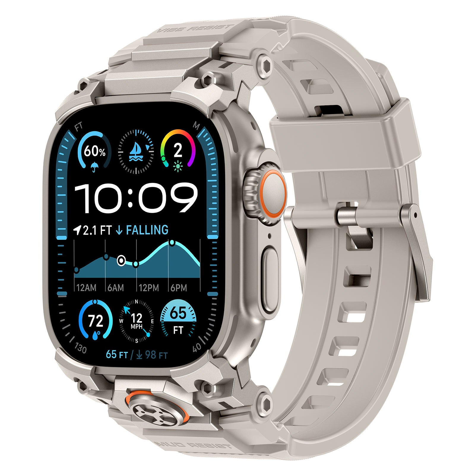 Transformers Mecha Style Band for Apple Watch Silver Belt compatible iwatch Ultra serial