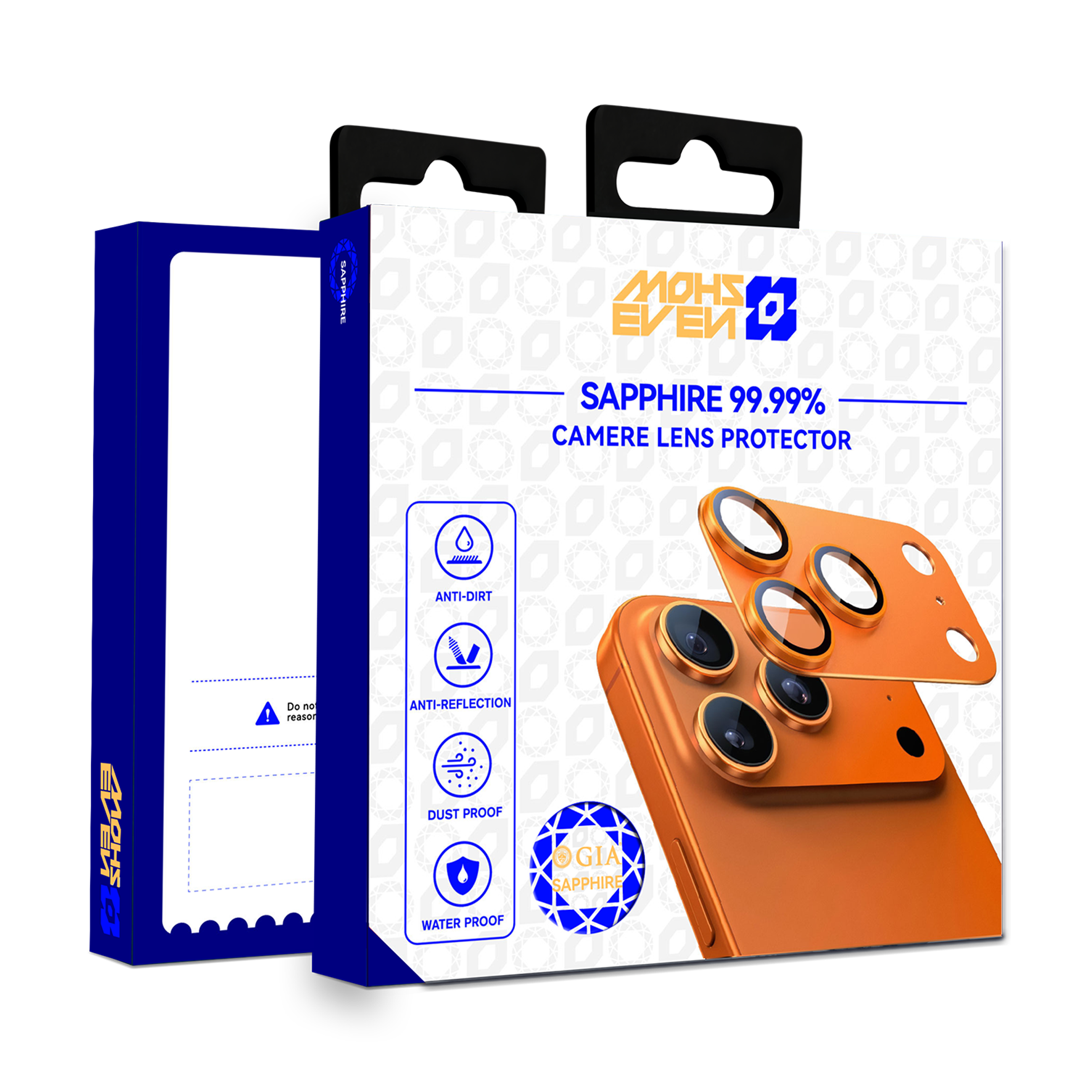 99.99% Sapphire Ultra shining Ring Aluminum alloy lens protector Mohs 9 Hardness up to 40KG impact for iphone original color