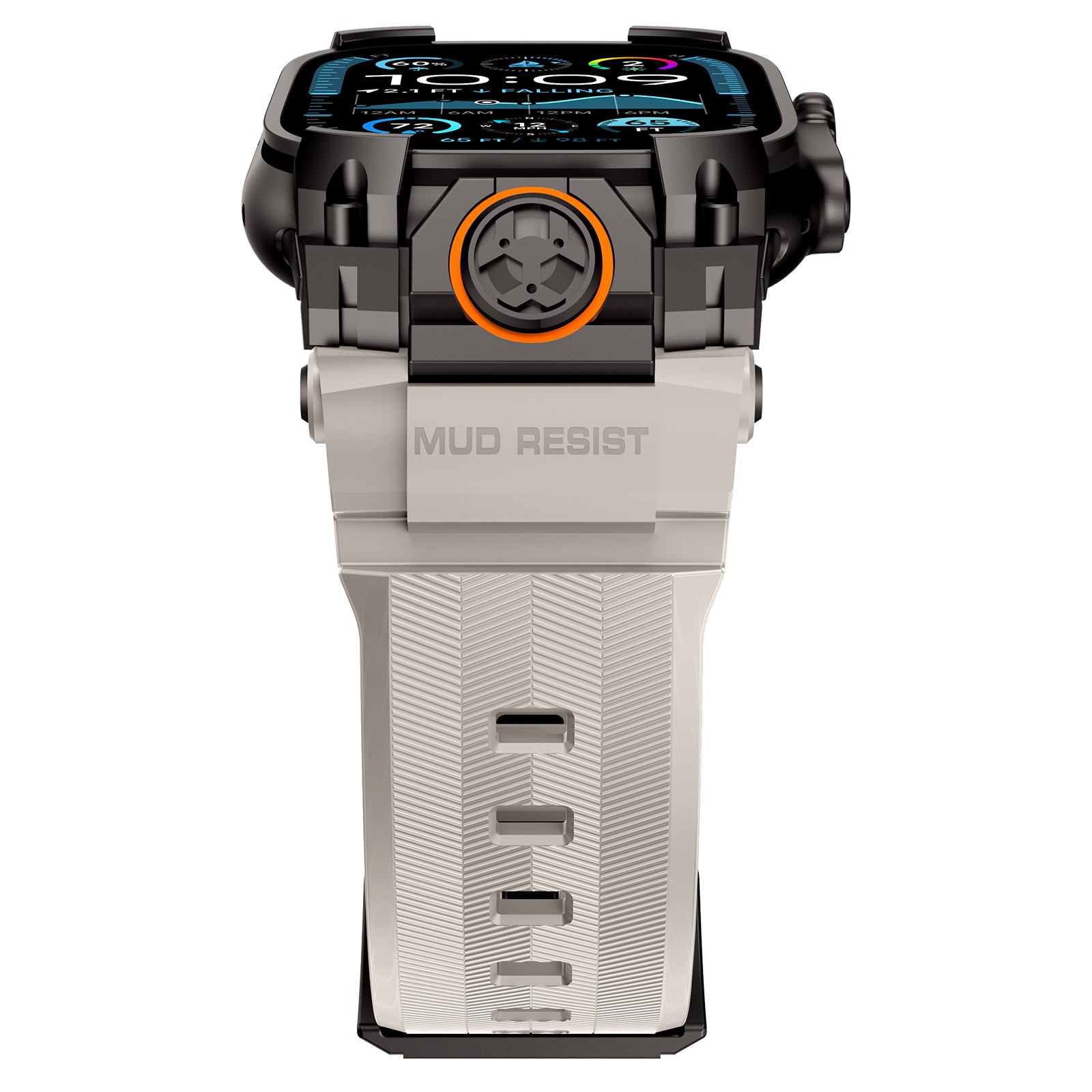 Transformers Mecha Style Band for Apple Watch Silver Belt compatible iwatch Ultra serial