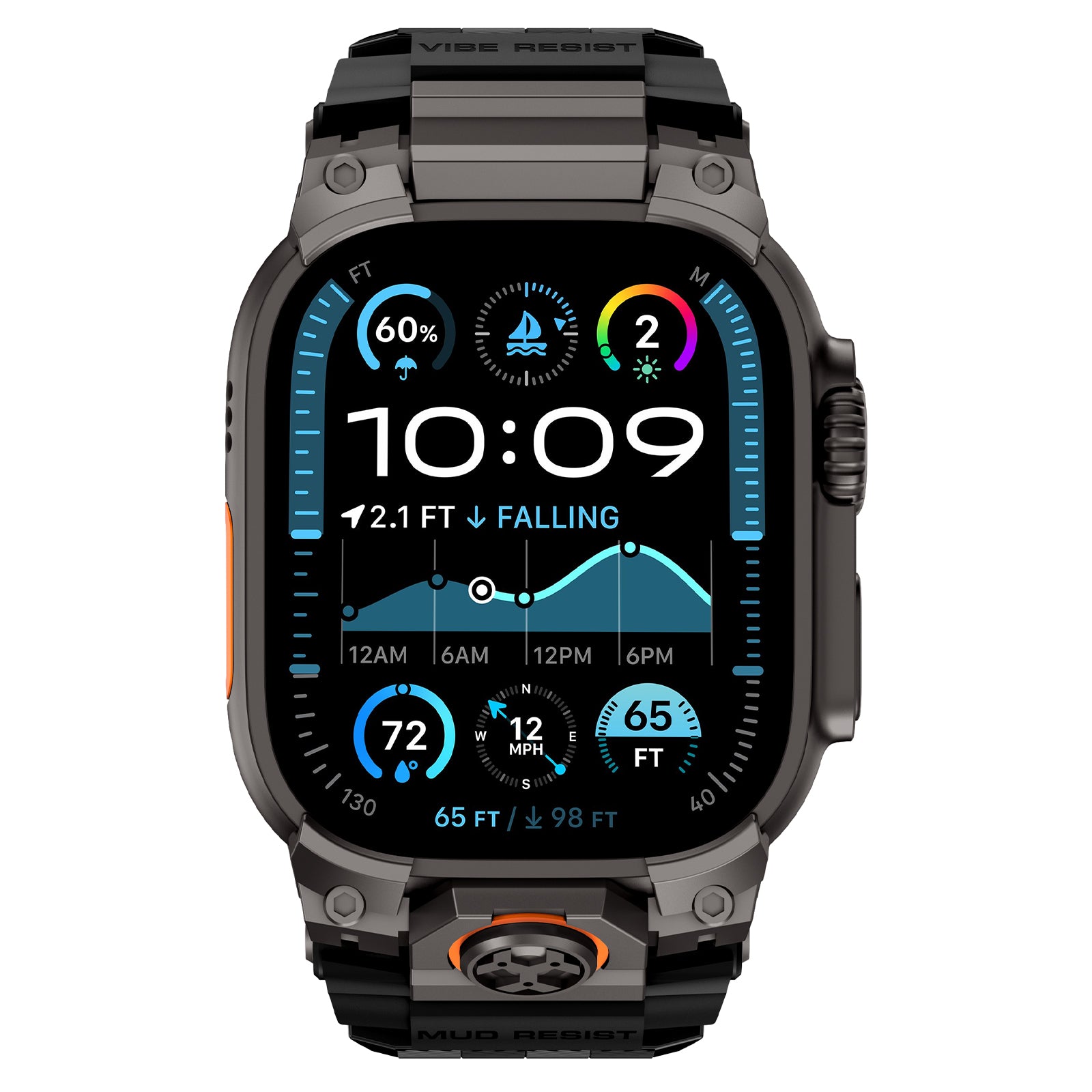 Transformers Mecha Style Band for Apple Watch Black Belt compatible iwatch Ultra serial