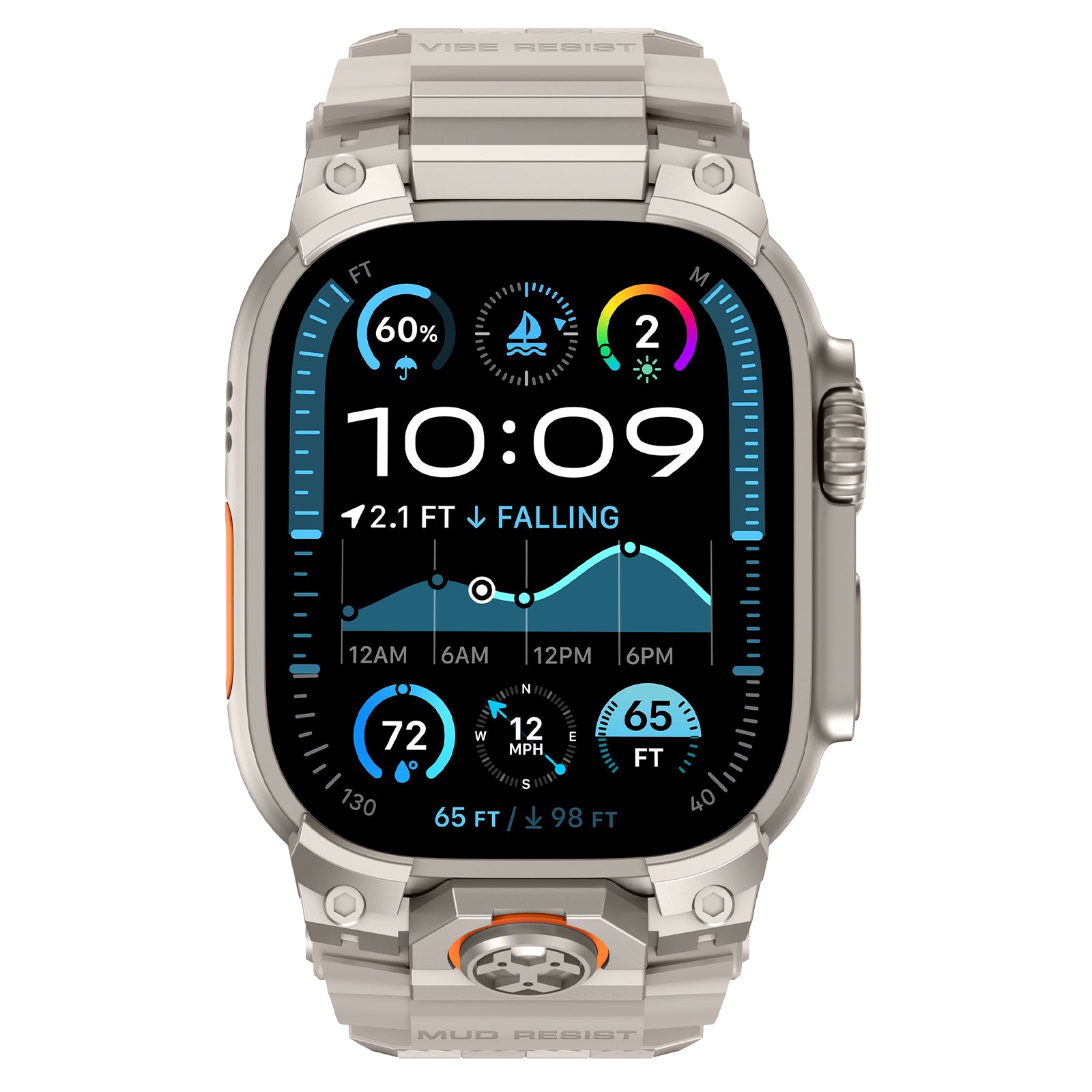 Transformers Mecha Style Band for Apple Watch Silver Belt compatible iwatch Ultra serial