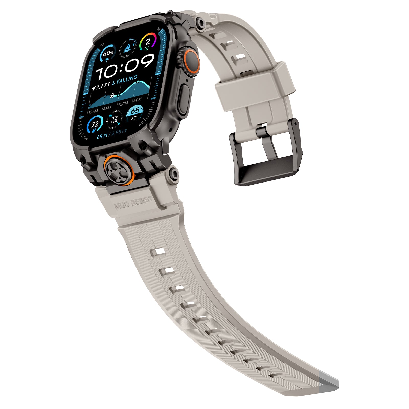 Transformers Mecha Style Band for Apple Watch Silver Belt compatible iwatch Ultra serial