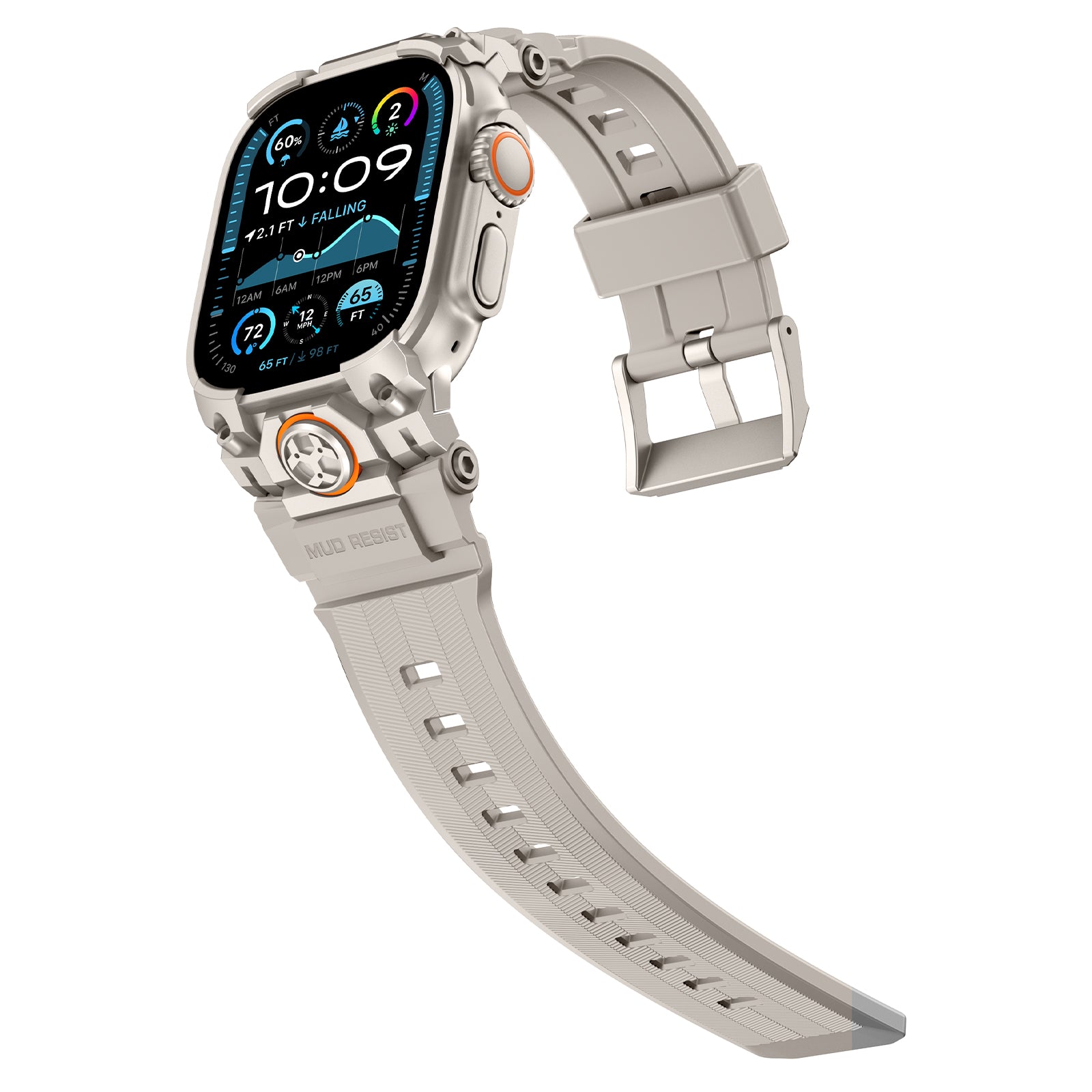 Transformers Mecha Style Band for Apple Watch Silver Belt compatible iwatch Ultra serial