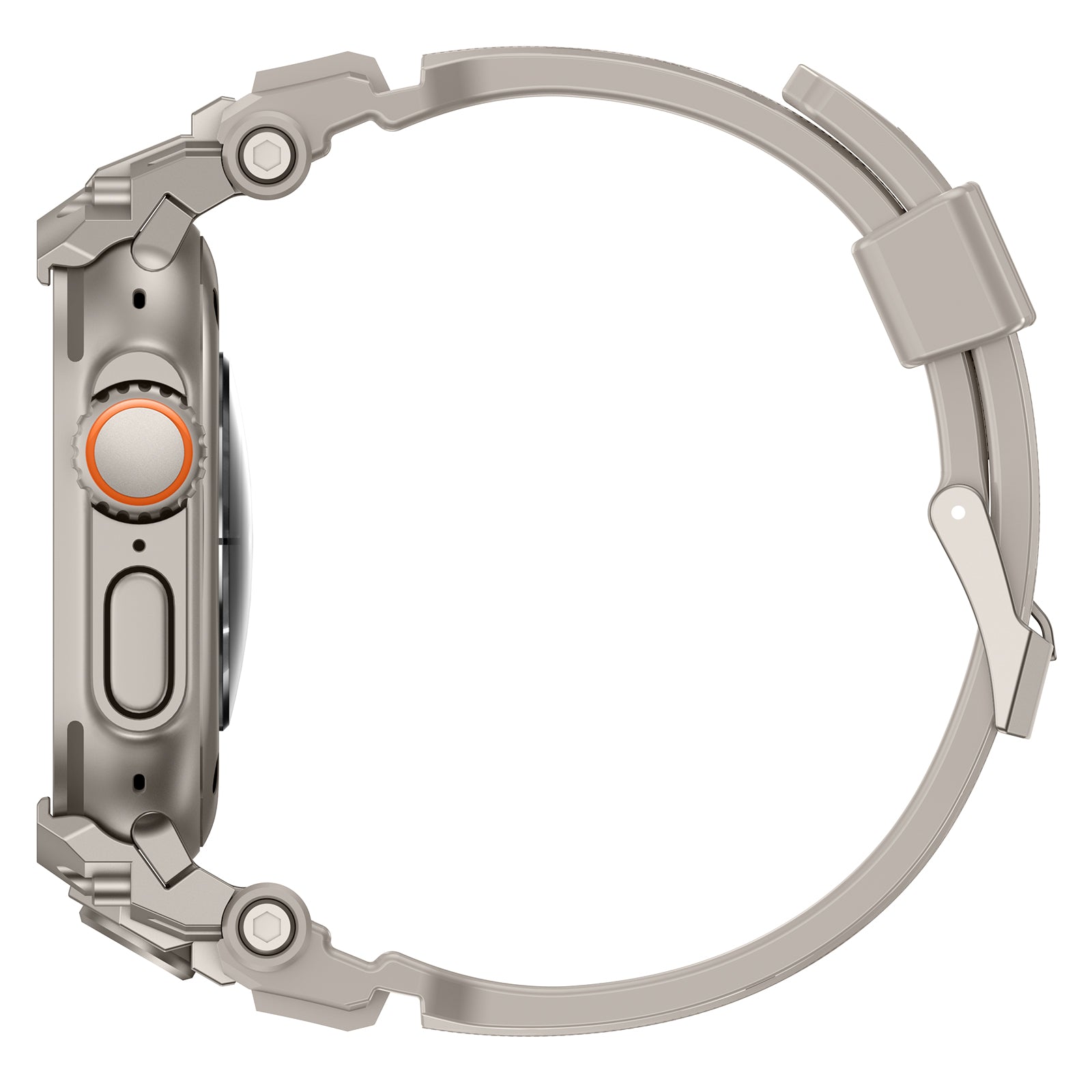 Transformers Mecha Style Band for Apple Watch Silver Belt compatible iwatch Ultra serial