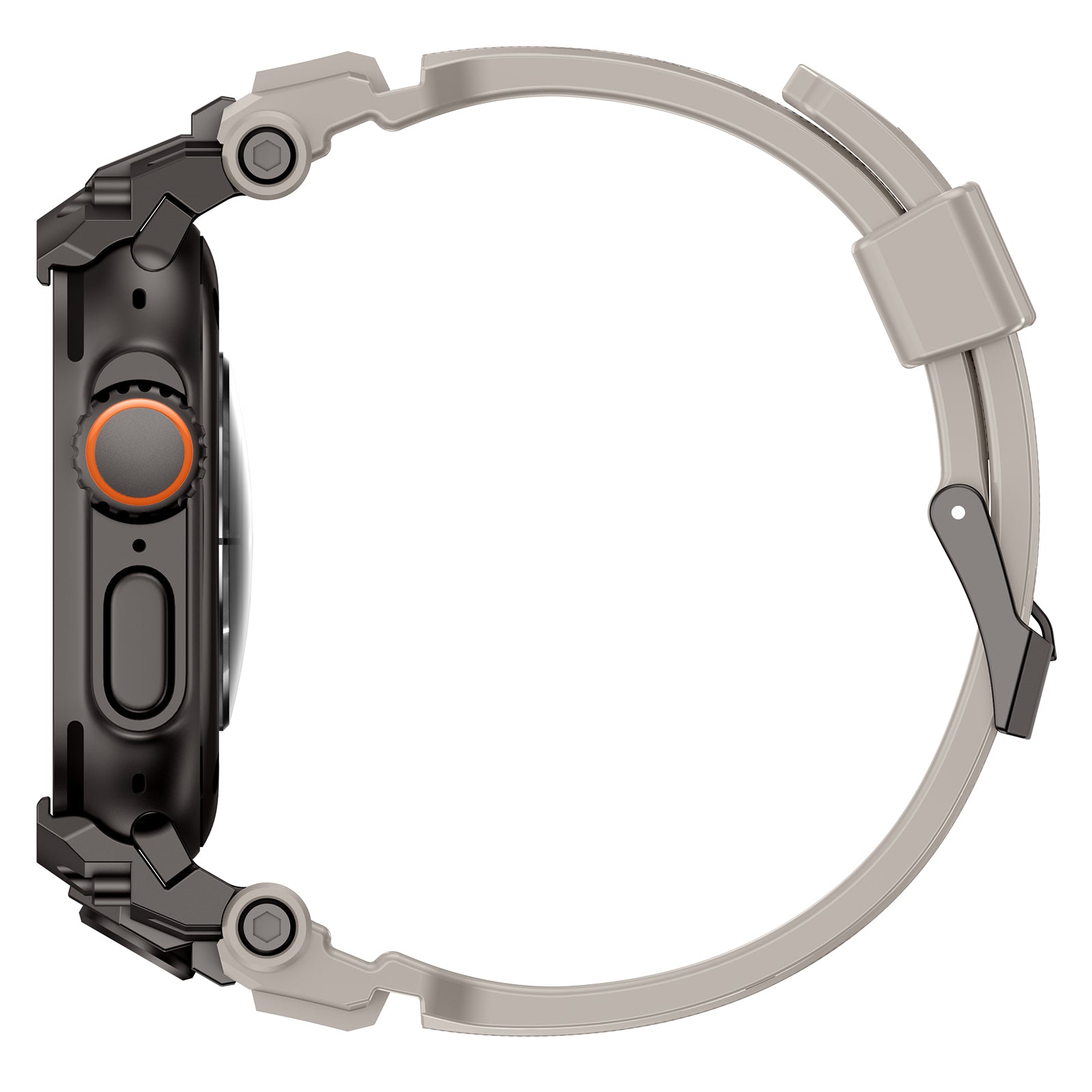 Transformers Mecha Style Band for Apple Watch Silver Belt compatible iwatch Ultra serial