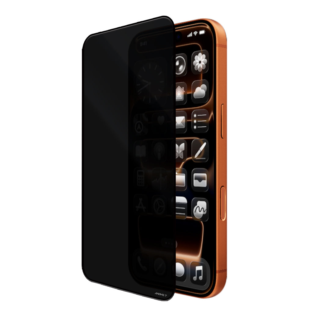 Mohseven Sapphire Coating Mohs 7 Hardness Never-Scratch Screen protector Privacy