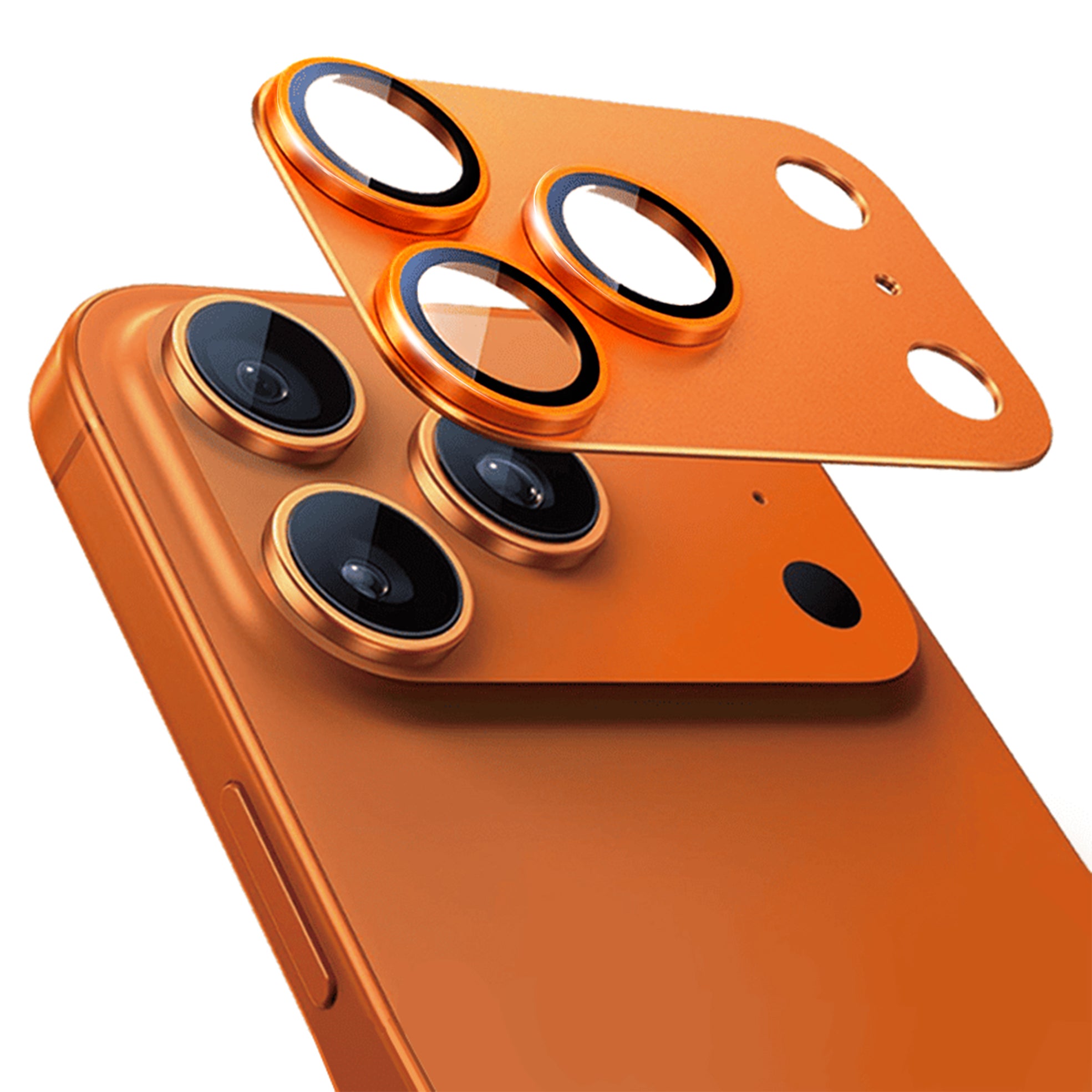 99.99% Sapphire Ultra shining Ring Aluminum alloy lens protector Mohs 9 Hardness up to 40KG impact for iphone original color